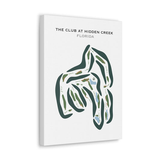 The Club at Hidden Creek, Florida - Printed Golf Courses