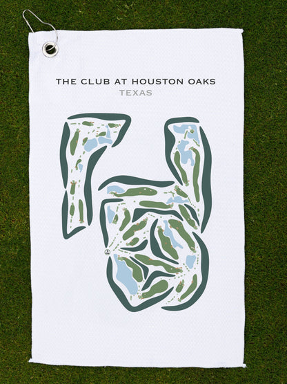 The Club at Houston Oaks, Texas - Printed Golf Courses