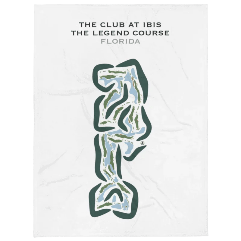 The Club At Ibis The Legend Course, Florida - Printed Golf Courses