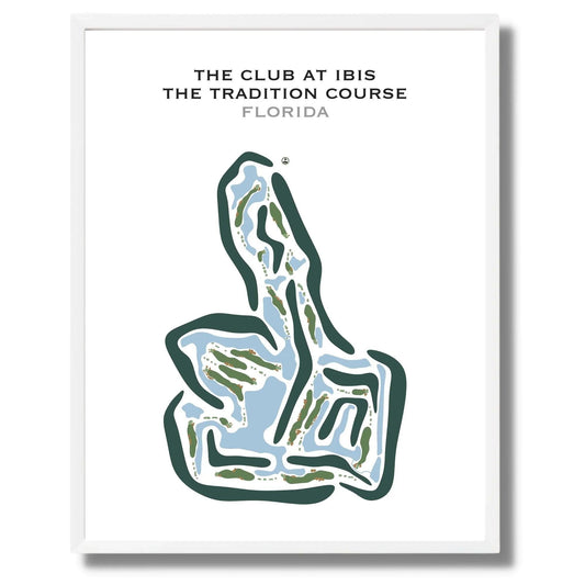The Club at Ibis - The Tradition Course, Florida - Printed Golf Courses