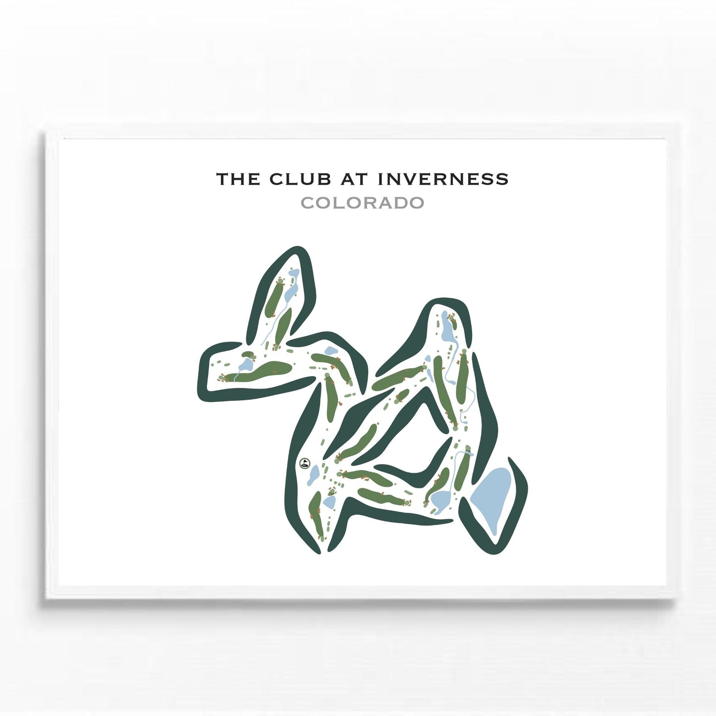 The Club at Inverness, Colorado - Printed Golf Courses