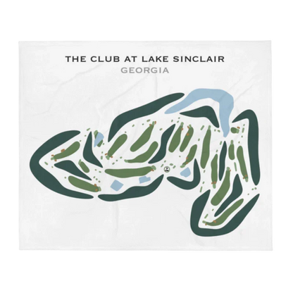 The Club at Lake Sinclair, Georgia - Printed Golf Courses