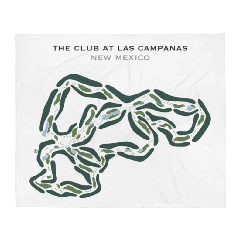 The Club At Las Campanas, New Mexico - Printed Golf Courses
