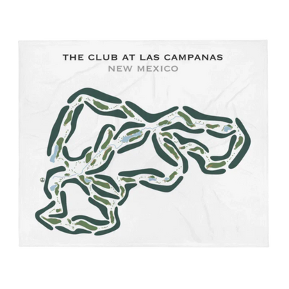 The Club At Las Campanas, New Mexico - Printed Golf Courses