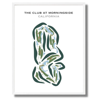 The Club at Morningside, California - Printed Golf Courses