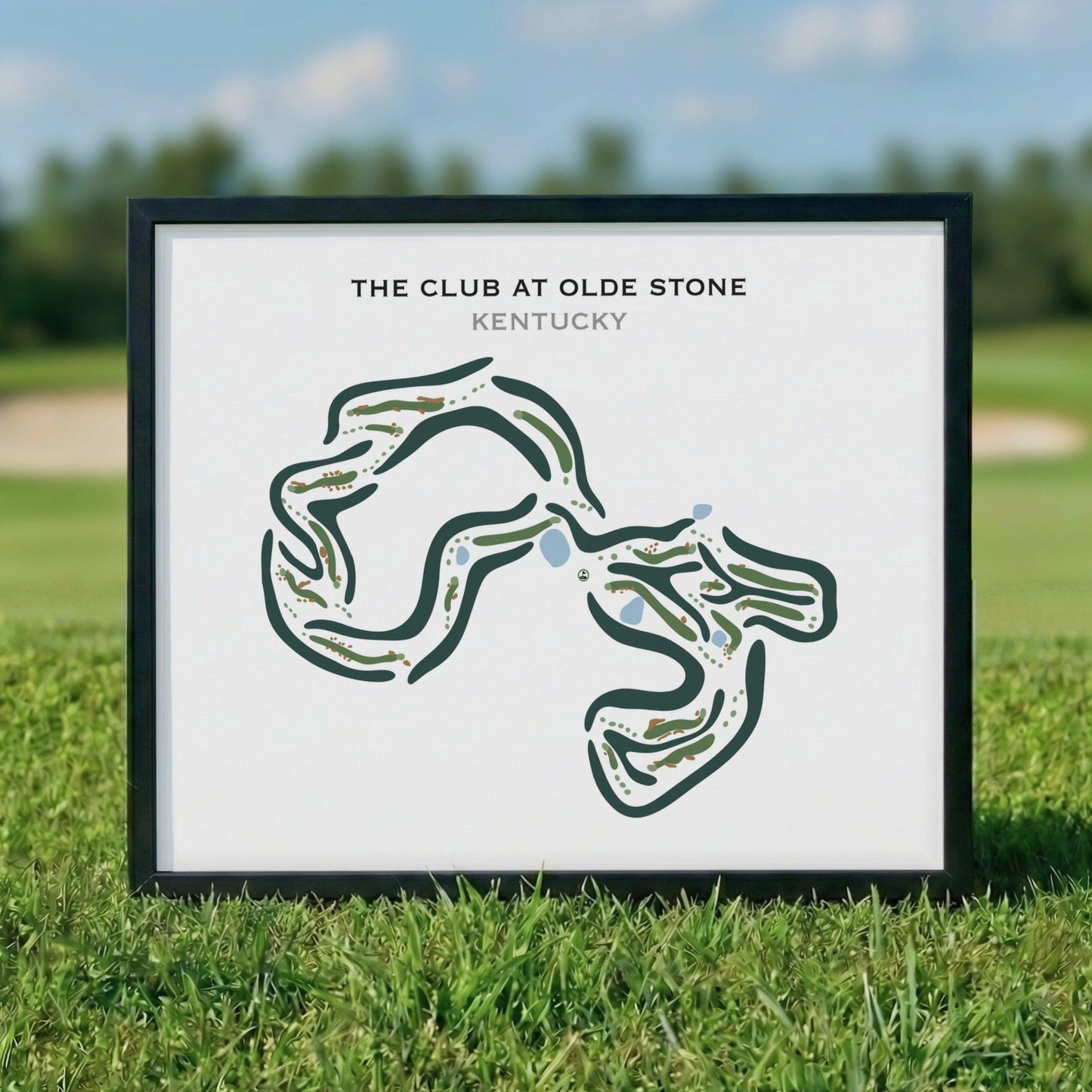 The Club at Olde Stone, Kentucky - Printed Golf Courses
