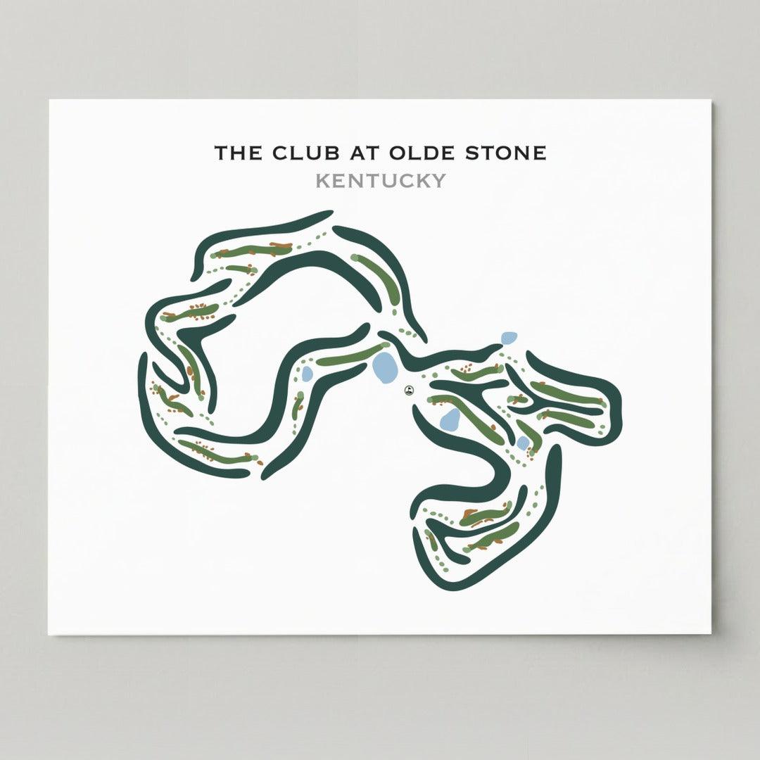 The Club at Olde Stone, Kentucky - Printed Golf Courses
