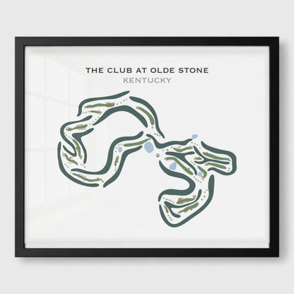 The Club at Olde Stone, Kentucky - Printed Golf Courses