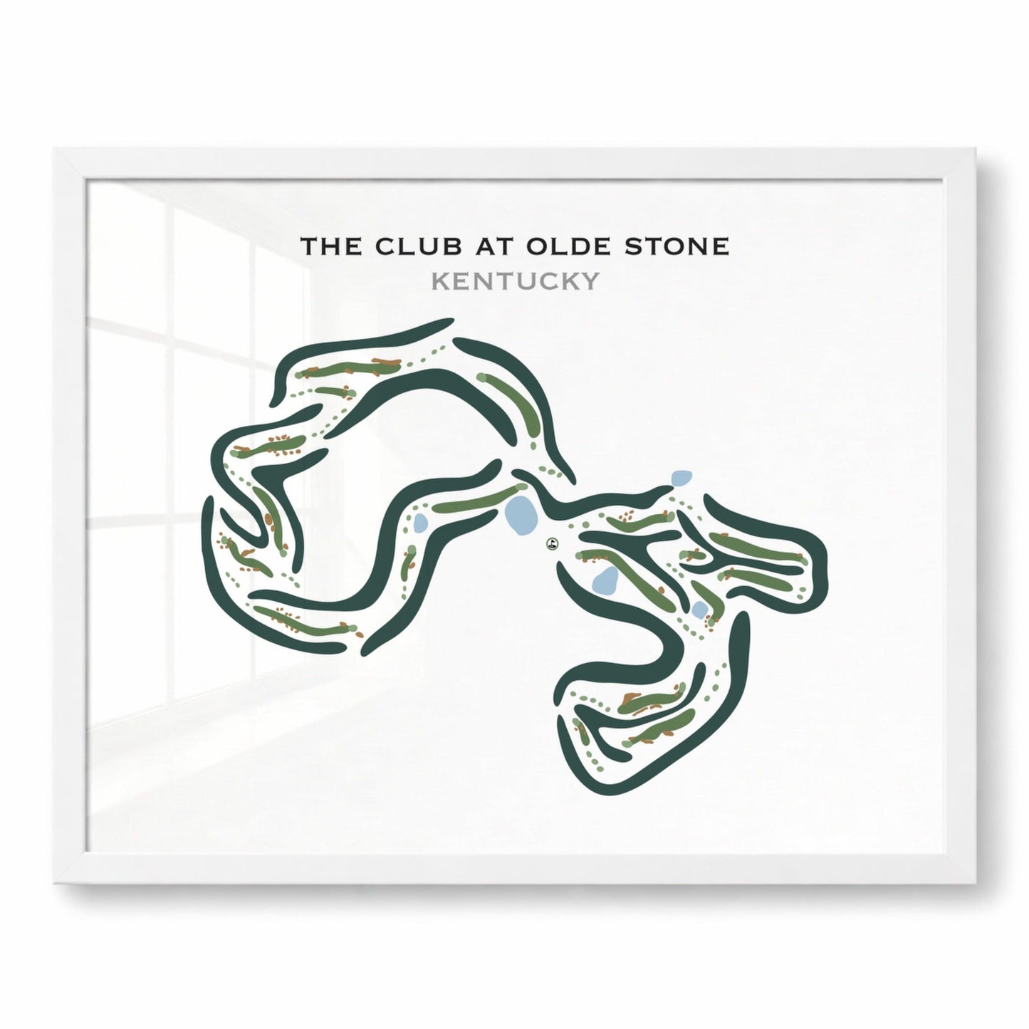 The Club at Olde Stone, Kentucky - Printed Golf Courses
