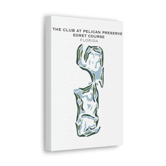 The Club at Pelican Preserve Egret Course, Florida - Printed Golf Courses