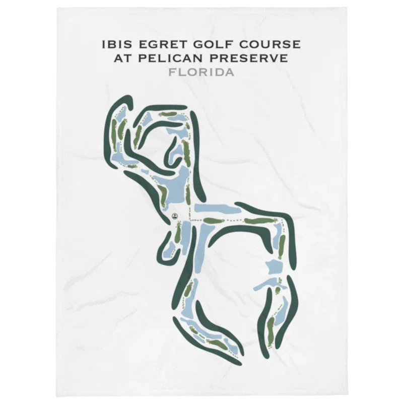 The Club at Pelican Preserve, Ibis Egret Golf Course, Florida - Printed Golf Course