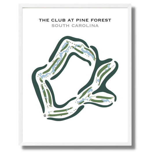 The Club at Pine Forest, South Carolina - Printed Golf Courses
