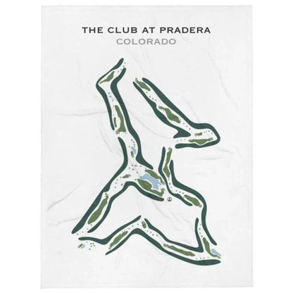 The Club At Pradera, Colorado - Printed Golf Course