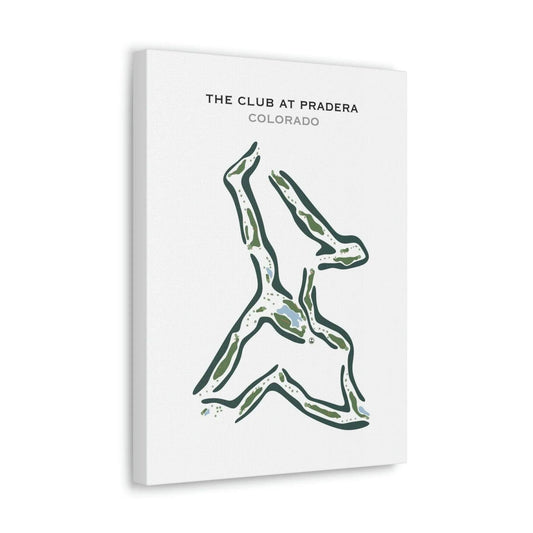 The Club At Pradera, Colorado - Printed Golf Course