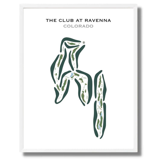 The Club at Ravenna, Colorado - Printed Golf Courses