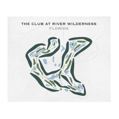 The Club at River Wilderness, Florida - Printed Golf Courses