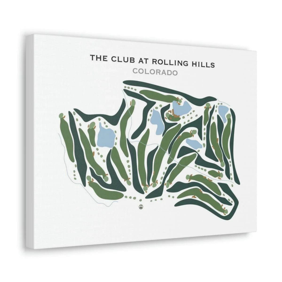 The Club at Rolling Hills, Colorado - Printed Golf Courses