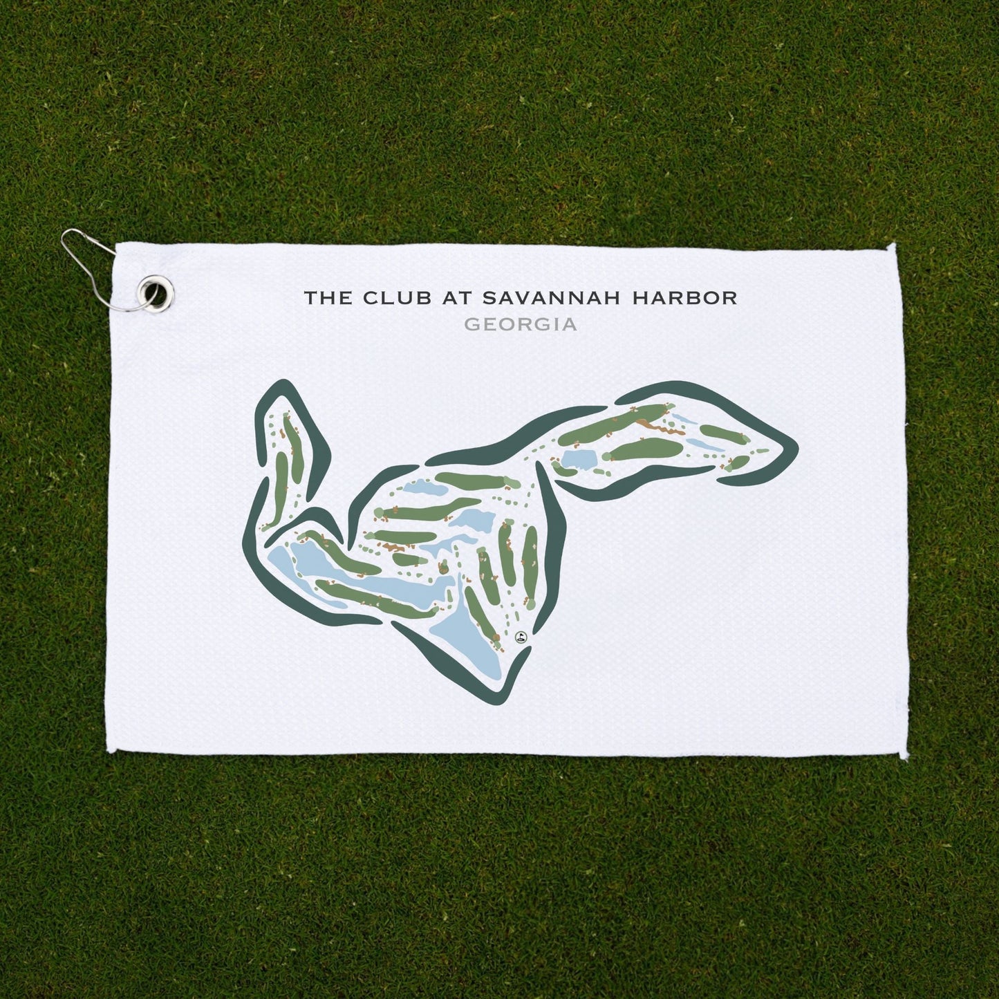 The Club at Savannah Harbor, Georgia - Printed Golf Courses