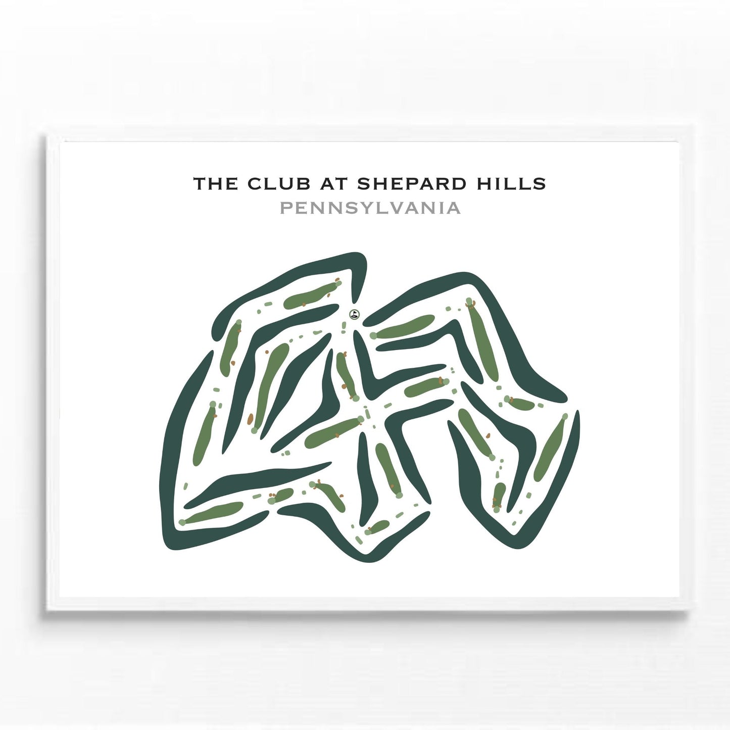 The Club at Shepard Hills, Pennsylvania - Printed Golf Courses