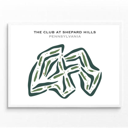 The Club at Shepard Hills, Pennsylvania - Printed Golf Courses