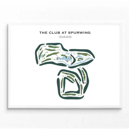 The Club at SpurWing, Idaho - Printed Golf Course
