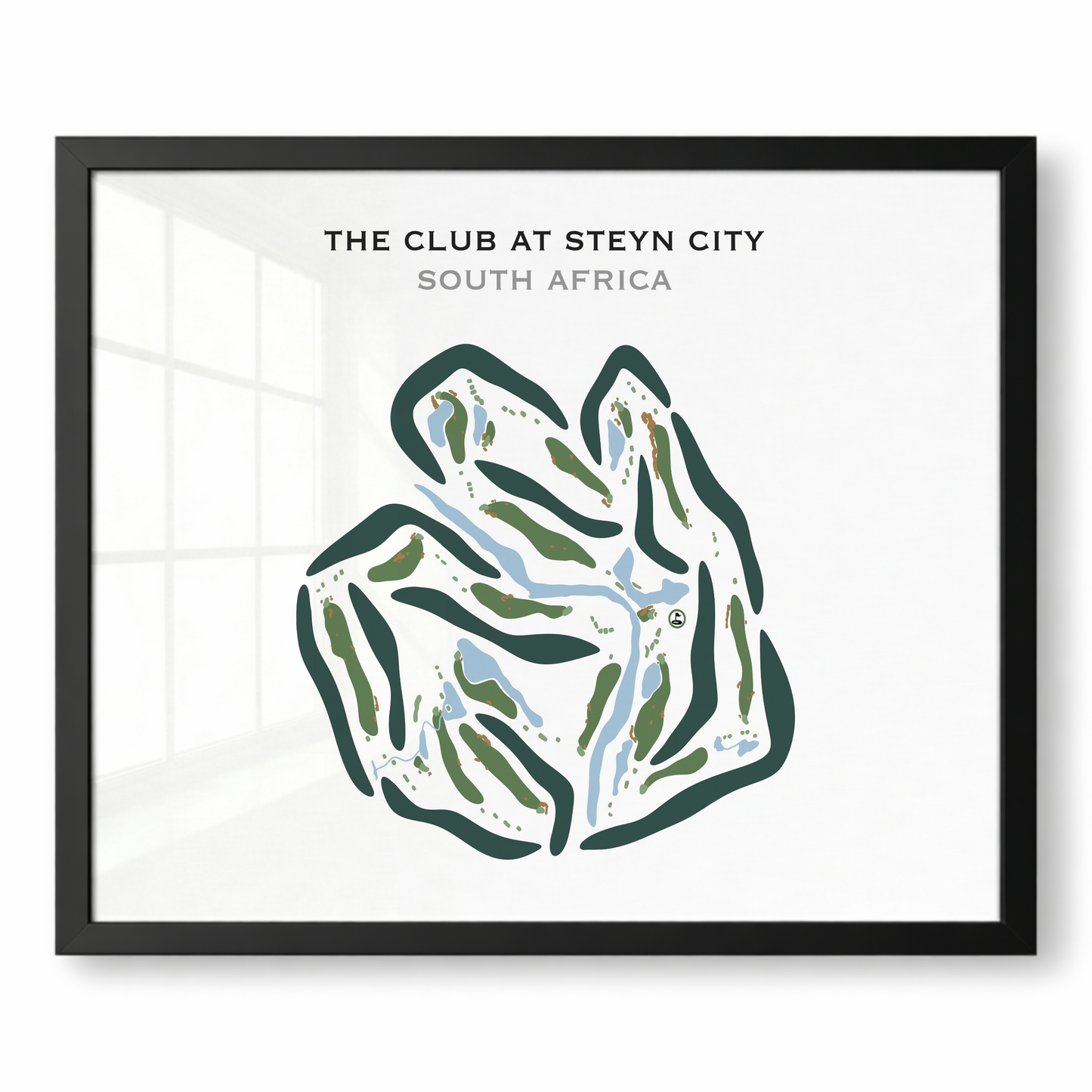The Club at Steyn City, South Africa - Printed Golf Courses