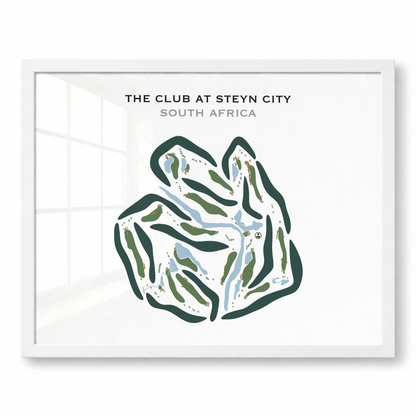 The Club at Steyn City, South Africa - Printed Golf Courses