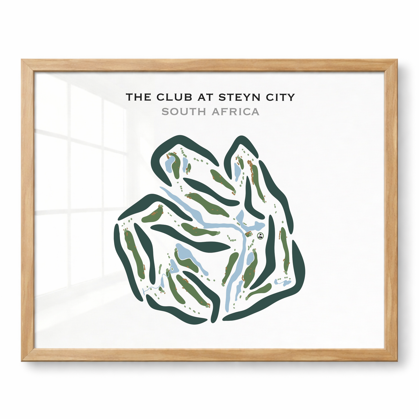 The Club at Steyn City, South Africa - Printed Golf Courses