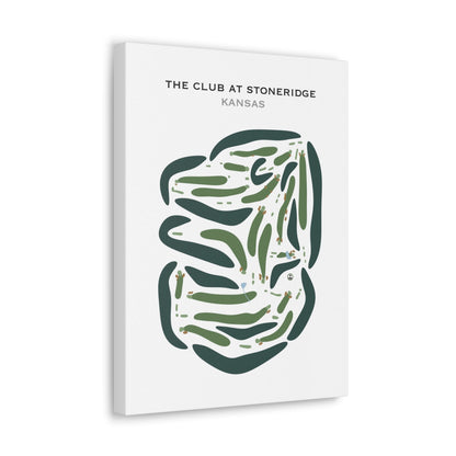 The Club At StoneRidge, Kansas - Printed Golf Courses