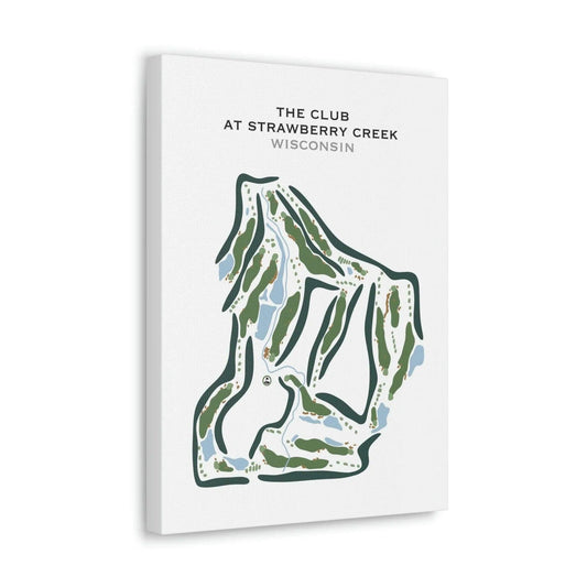 The Club at Strawberry Creek, Wisconsin - Printed Golf Courses