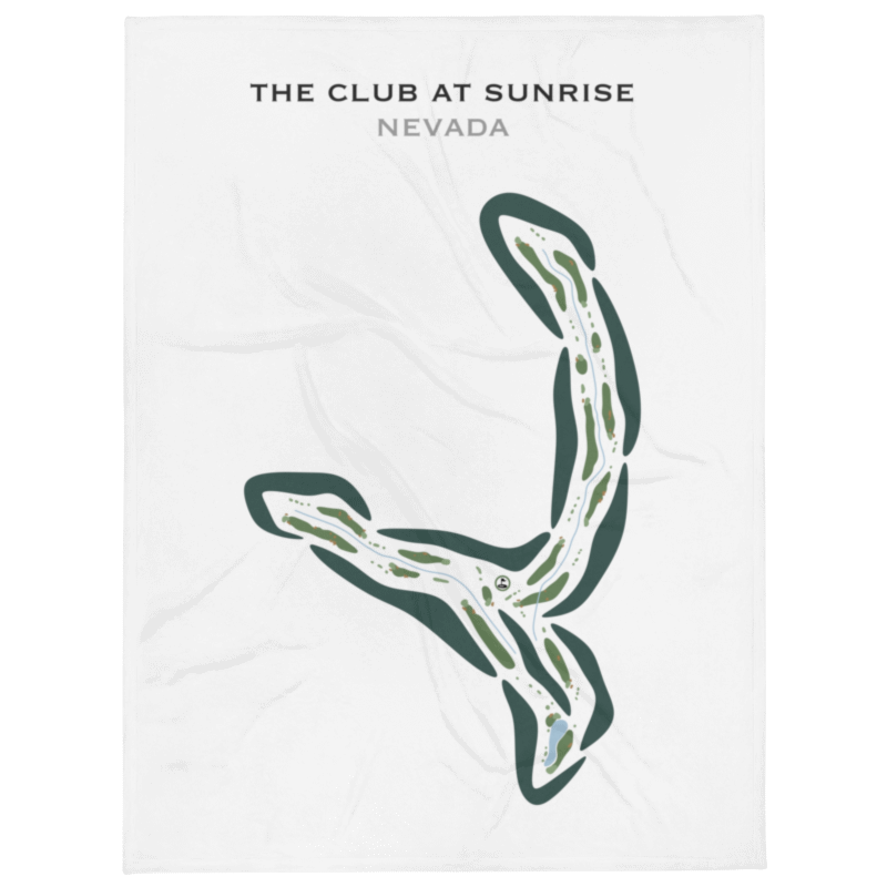 The Club at Sunrise, Nevada - Printed Golf Courses