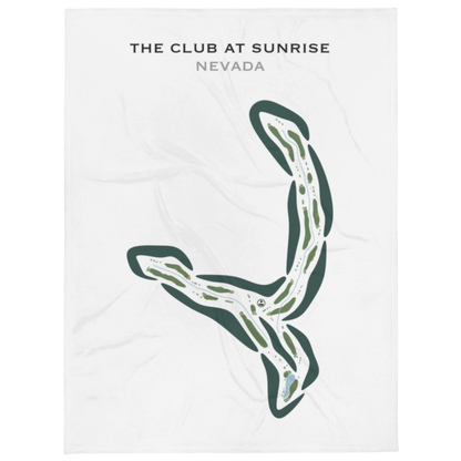 The Club at Sunrise, Nevada - Printed Golf Courses