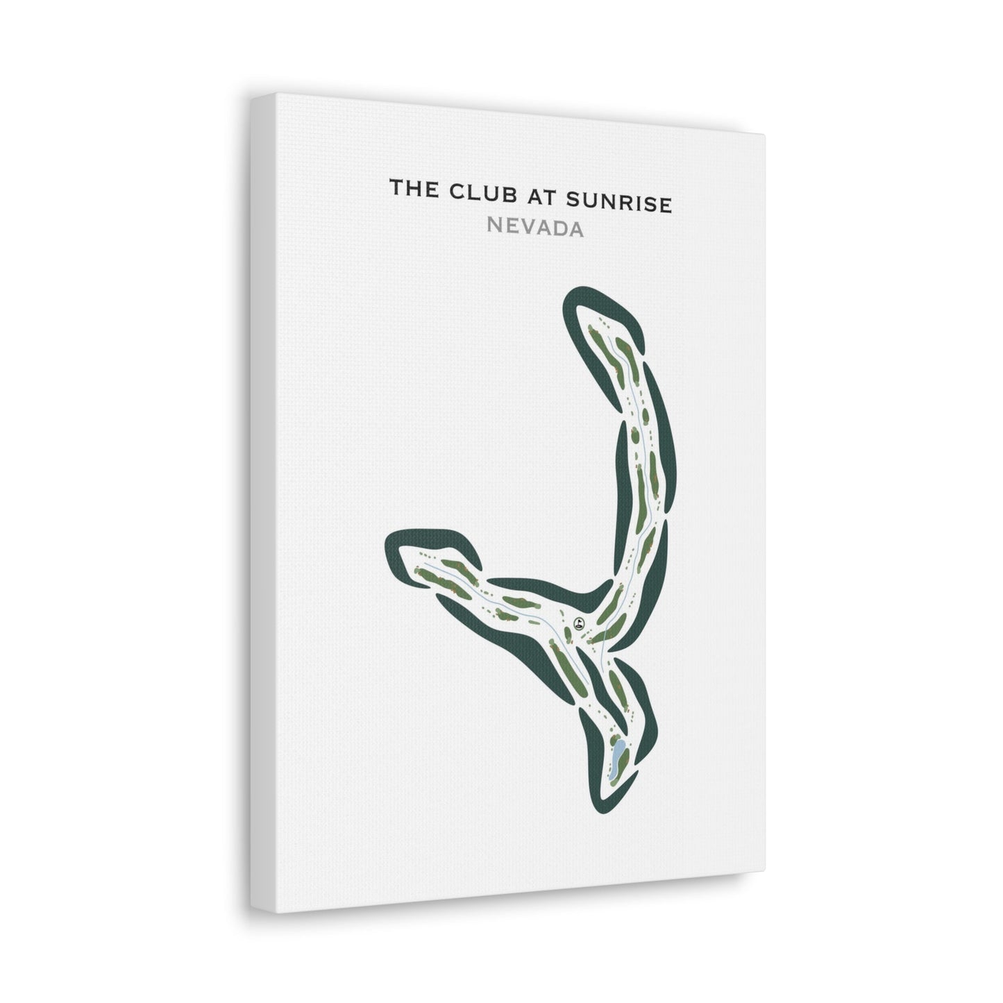 The Club at Sunrise, Nevada - Printed Golf Courses