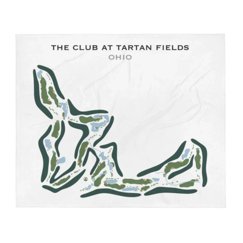 The Club at Tartan Fields, Ohio - Printed Golf Course