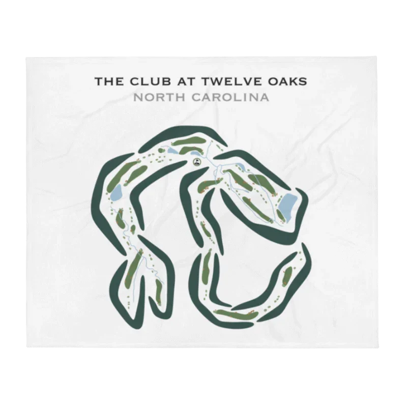 The Club at Twelve Oaks, North Carolina - Printed Golf Courses