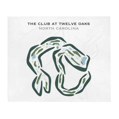The Club at Twelve Oaks, North Carolina - Printed Golf Courses
