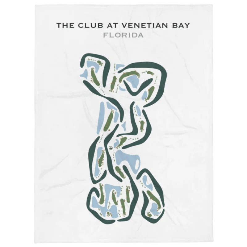 The Club at Venetian Bay, Florida - Printed Golf Courses