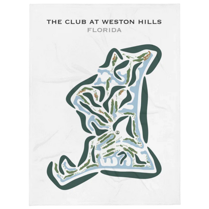 The Club at Weston Hills, Florida - Printed Golf Course