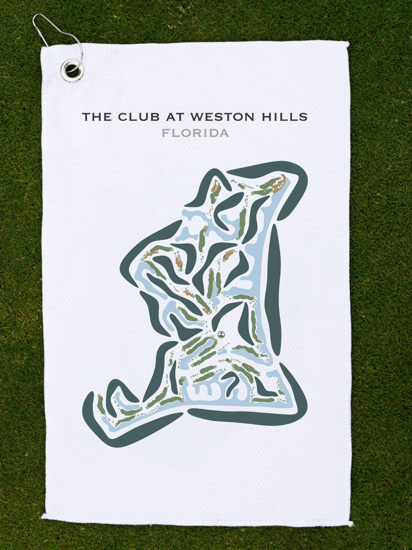 The Club at Weston Hills, Florida - Printed Golf Course