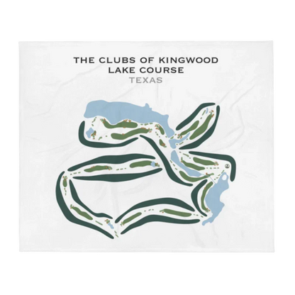 The Clubs of Kingwood - Lake Course, Texas - Printed Golf Courses