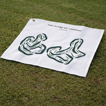The Clubs of Lakeway, Texas - Printed Golf Courses