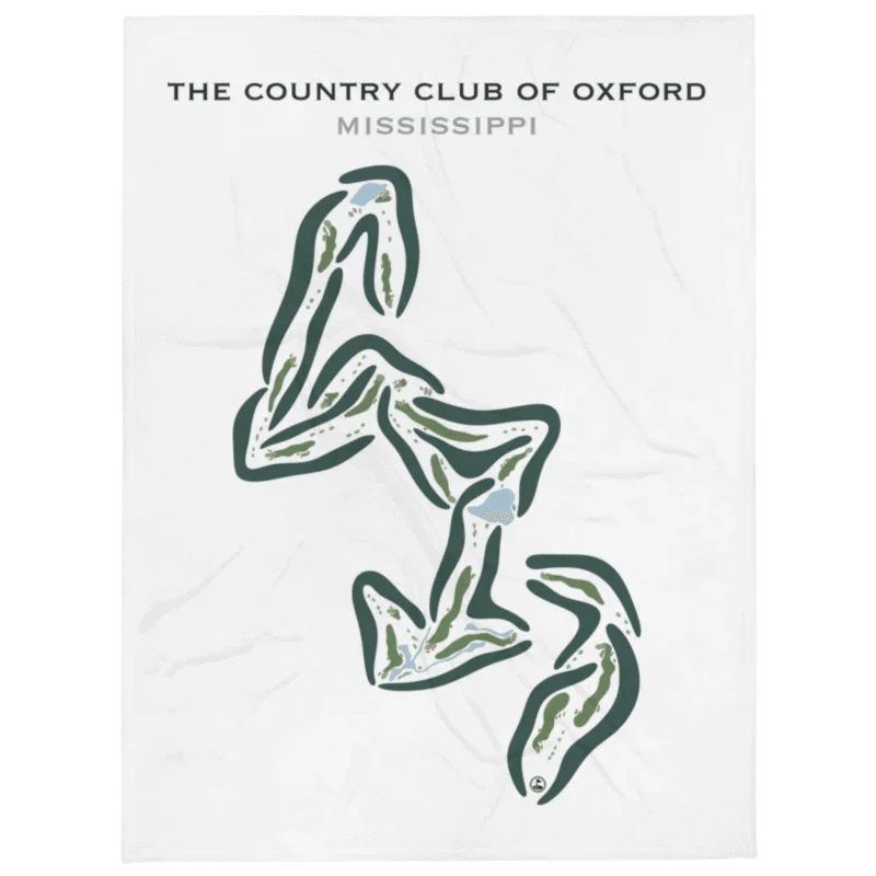 The Country Club of Oxford, Mississippi - Printed Golf Courses