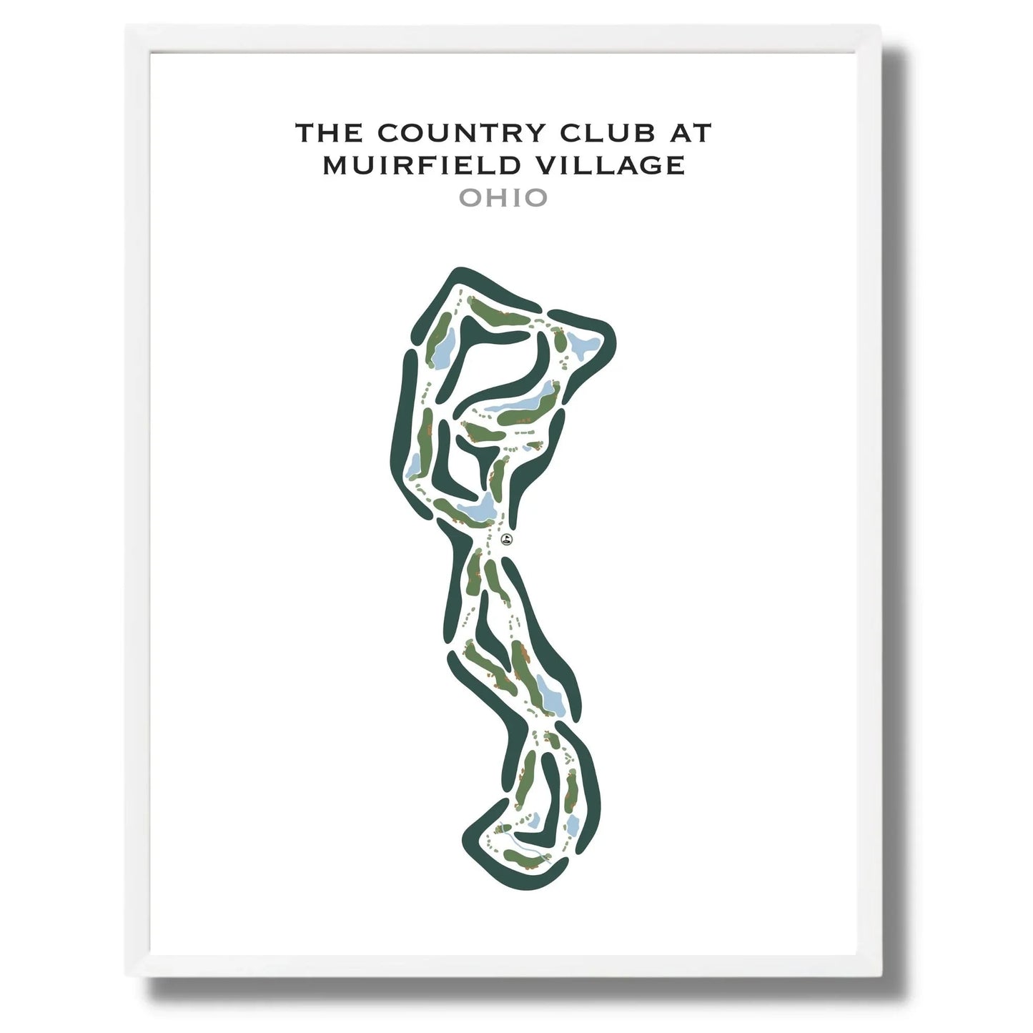 The Country Club at Muirfield Village, Ohio - Printed Golf Courses