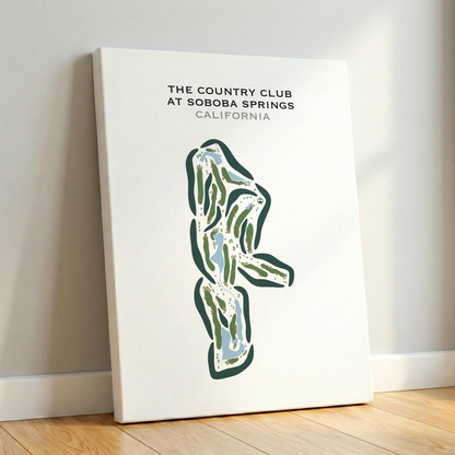 The Country Club at Soboba Springs, California - Printed Golf Courses