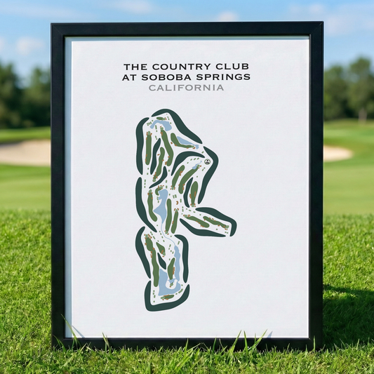 The Country Club at Soboba Springs, California - Printed Golf Courses