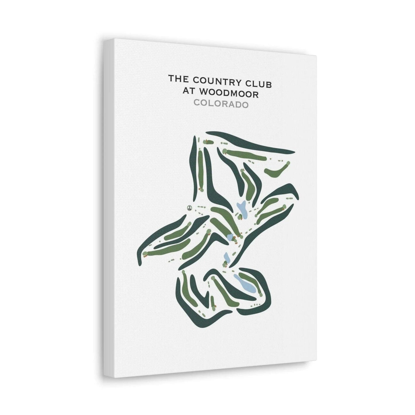 The Country Club at Woodmoor, Colorado - Printed Golf Courses