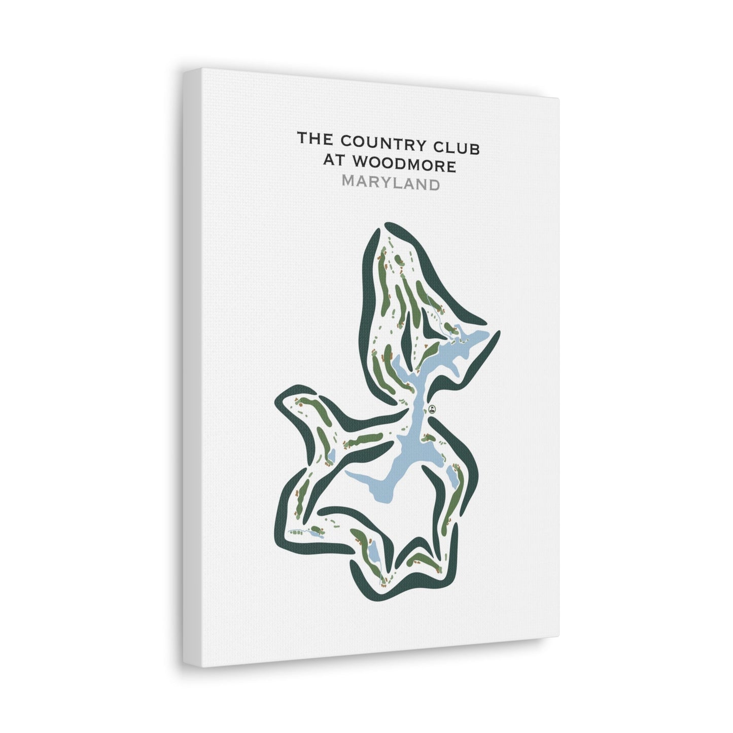 The Country Club at Woodmore, Maryland - Printed Golf Courses