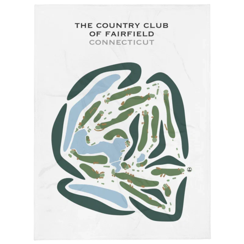 The Country Club of Fairfield, Connecticut - Printed Golf Courses