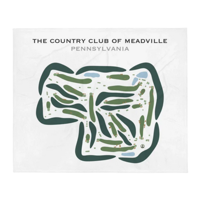 The Country Club of Meadville, Pennsylvania - Printed Golf Courses