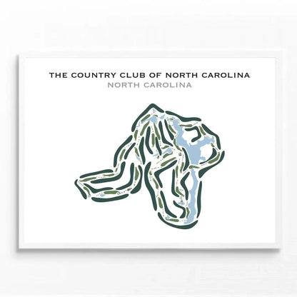The Country Club of North Carolina, North Carolina - Printed Golf Courses